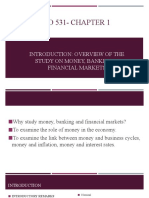 ECO 531 Chapter 1 Introduction to Money, Banking & Financial Markets