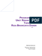 Program Kerja Rekam Medis 2022