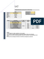 Calculadora Estructura Techo - EMAT