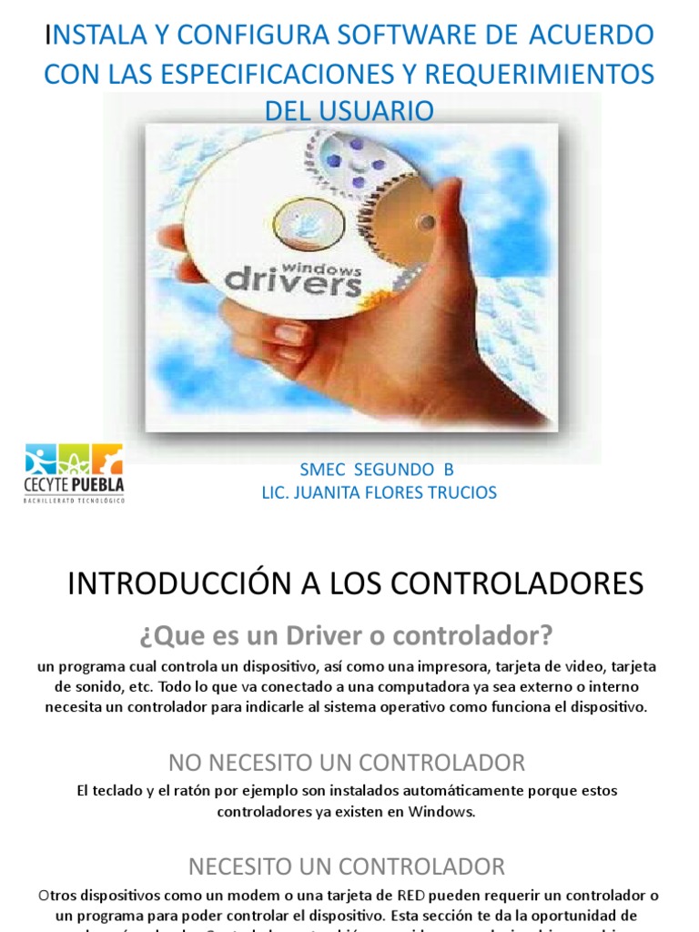 Instala y Configura Software de Acuerdo Con Las | PDF | Archivo de ...