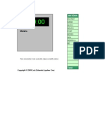 Planilha de Controle Estudo