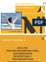 Clase 6 - Adultez y Psiconeuroinmunología, Efermedadades Neurodegenerativas y Psicosomáticas