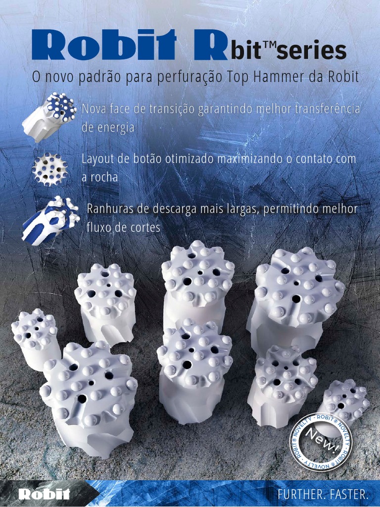 Robit rbit series brochure lowres pt pdf ci ncias f sicas materiais