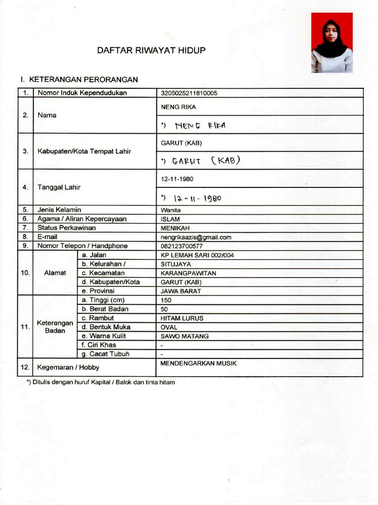 Neng Rika DRH | PDF