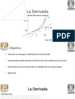 La Derivada, Método de 4 Pasos