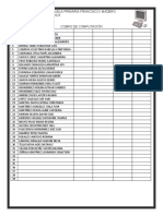 Escuela Primaria Francisco I Madero Ciclo Escolar: 2022 - 2023 Grado: 1ro Grupo: B Cobro de Computación