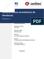 Características Económicas de Honduras.