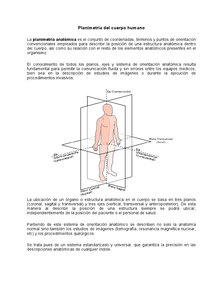 Anatomia y Fisiologia Del Cuerpo Humano | PDF | Términos anatómicos de ...