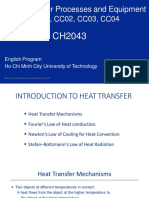 CH2043 - 3 - Introduction To Heat Transfer