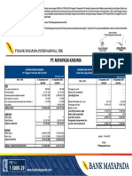 Informasi Keuangan PT Mayapada Karunia