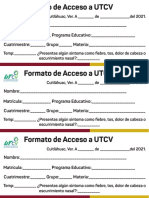 Formato de Acceso A Utcv