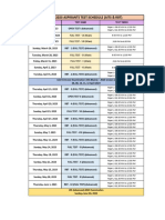 Jee 2023 Aspirants Test Schedule (Aits & RBT)