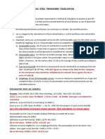 Calculation of Pension