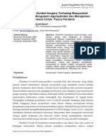 Pelatihan Teknik Guided Imagery Terhadap Masyarakat GN - Sindur Yang Mengalami Agoraphobia Dan Manajemen Mengatasi Kecemasan Untuk Pasca Pandemi