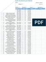 Lista de Classe 1 Série