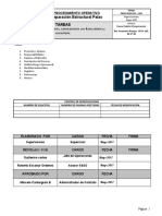 PROC DUR - CHU - 014 Reparacion Estructural Palas