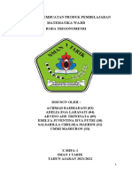 Roda Trigonometri: Produk Pembelajaran Matematika Wajib Untuk Bab Trigonometri