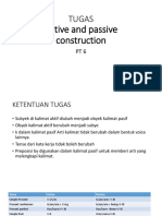 Active and Passive Construction PT 6