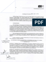 Resolucion Plan de Estudios 2000 Mod. 2013