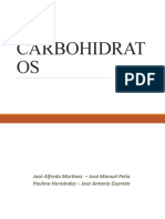 Carbohidratos: monosacáridos, enlaces glucosídicos y derivados