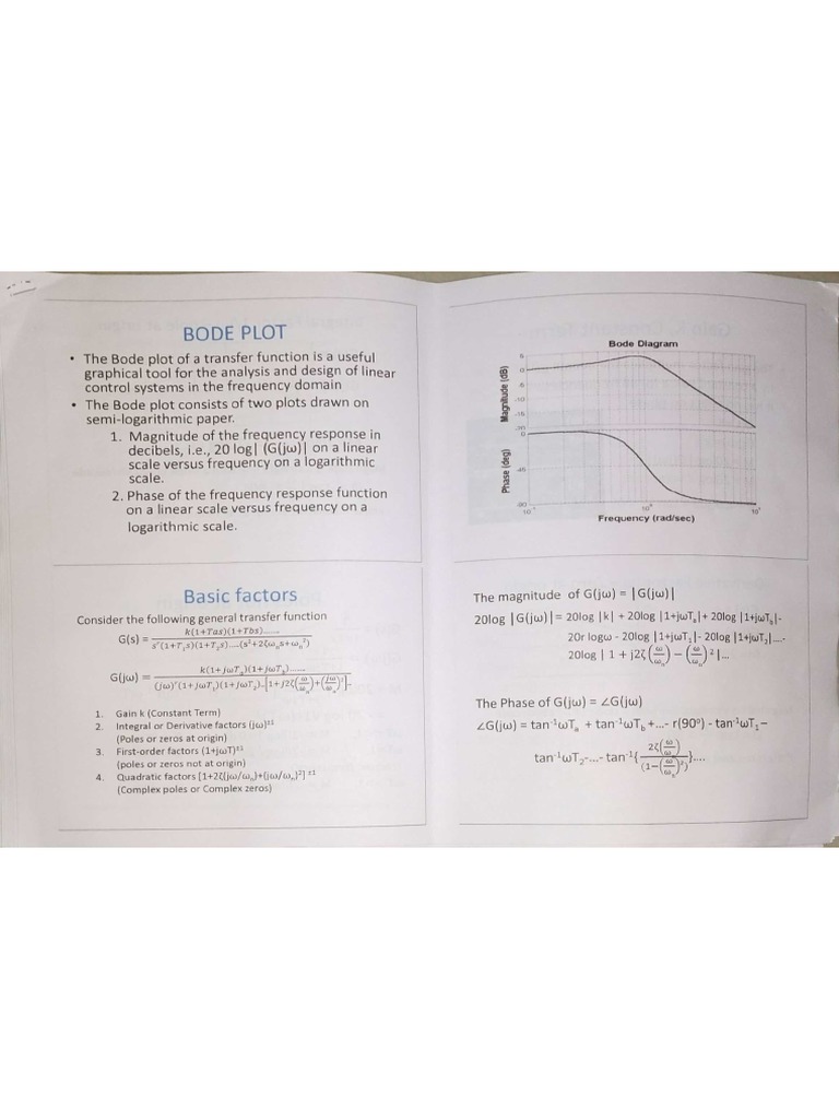 Control System Notes PDF