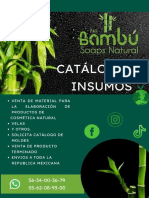 Cat Insumos Bambu Septiembre