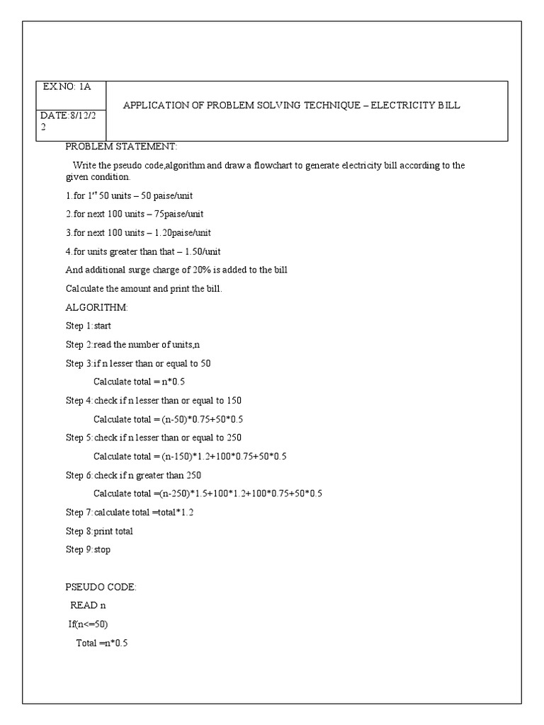 Electricity Bill | PDF
