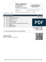 TK Distribuidora Y Confeccion: Factura Electrónica