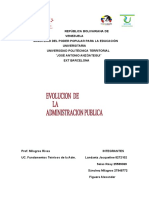 Fundamentos Administrativos