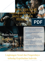 Sharing Edukasi Perkembangan Sosial Masa Remaja