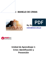 Sesiones 5 y 6 - Manejo de Crisis