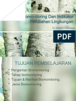 3 - Biomonitoring Dan Indikator Perubahan Lingkungan