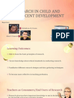 Child and Adolescent Development Research Module 4
