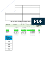 Tasa de Crecimiento