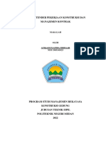 4. Atiqah Syafida Siregar (MRKG 7A)_Makalah tentang Proses Tender Pekerjaan Konstruksi dan Manajemen Kontrak