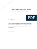 Slope Stability Prism Monitoring: A Guide For Practising Mine Surveyors