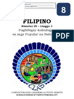 Filipino8 q3 Clas1 Pagbibigaykahulugansamgapopularnababasahin v1-1-JOSEPH-AURELLO
