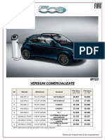 Fisa Fiat 500e MY23