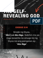 The Self Revealing God
