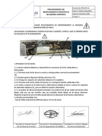 PRO-OP-15 Procedimiento de Mantenimiento Preventivo (Slladora de Bandas)