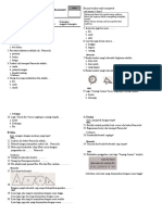 Soal Penilaian Harian Kelas 1 Tema 4 NEW