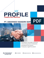 Company Profile Amarindo Mandiri Service (High Quality)
