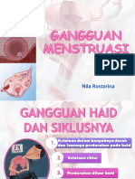 GANGGUAN MENSTRUASI Nila