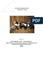 Proposal: Kegiatan Pembangunan Kandang Ayam