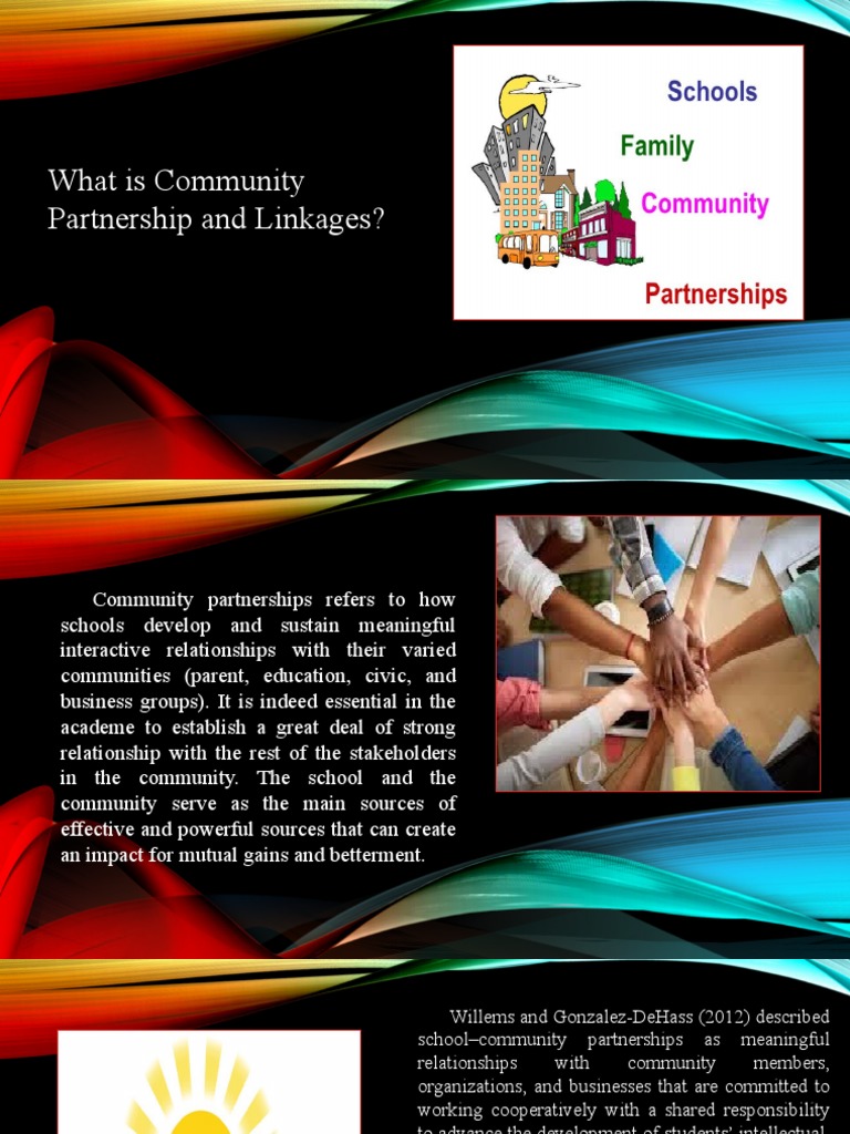 Building Partnership and Linkages 1 1 | PDF | Memorandum Of ...
