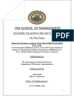 ITM SCHOOL  OF  MANAGEMENT