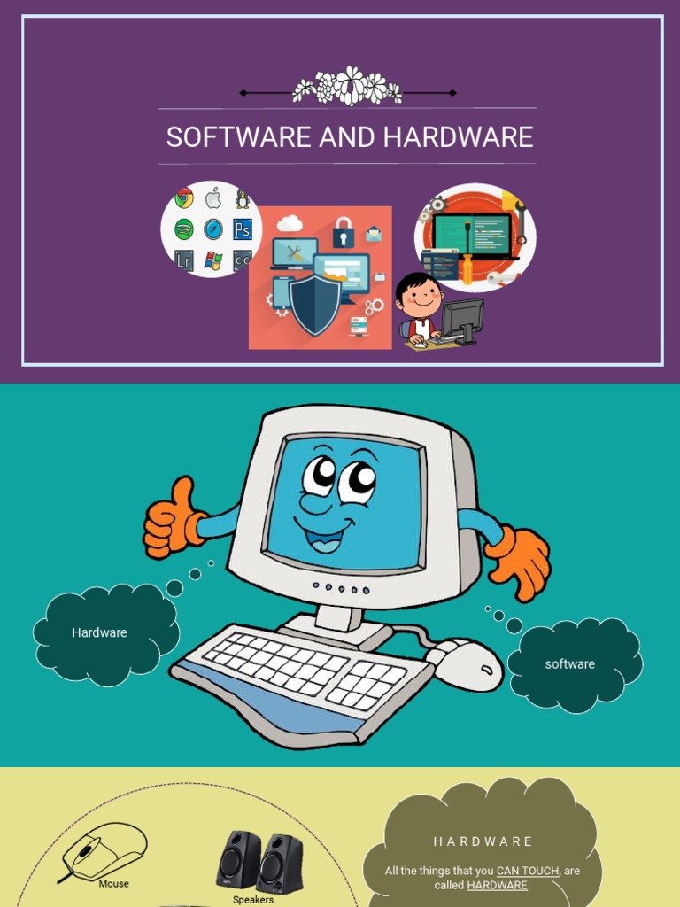 Grade 6 (Software and Hardware) PDF Computer Hardware Software