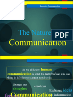 2 Nature Elements Types of Communication