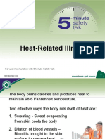 Heat Related IllnessesST