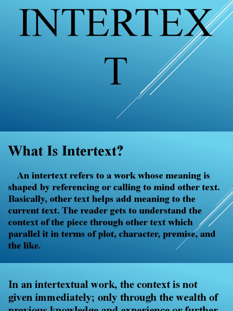 Intertext PDF
